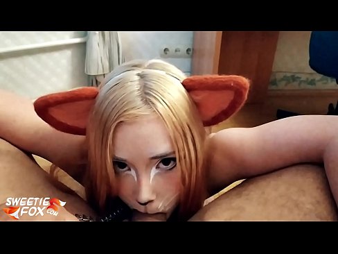 ❤️ Kitsune κατάποση κόκορας και σπέρμα στο στόμα της ❤️❌ Πόρνο ❌